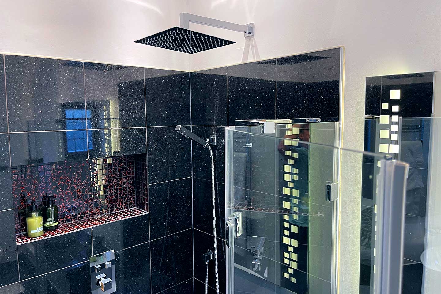 Walk in shower